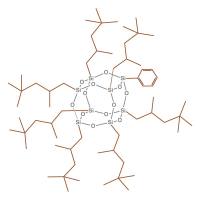 PhenylIsooctyl POSS Hybrid Plastics笼型聚倍半硅氧烷MS0814