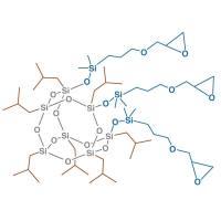 TriglycidylIsobutyl POSS Hybrid Plastics笼型聚倍半硅氧烷EP0423
