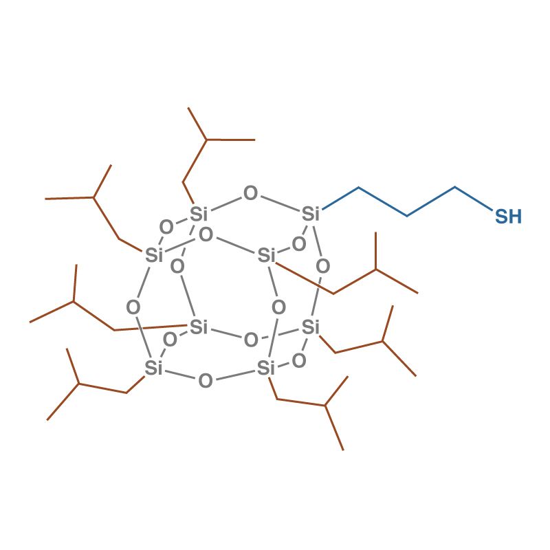 Mercaptopropyl Isobutyl POSS Hybrid Plastics笼型聚倍半硅氧烷TH1550