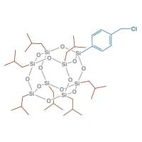 Chlorobenzyl Isobutyl POSS Hybrid Plastics笼型聚倍半