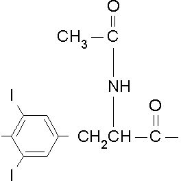 1027-28-7/ N-乙酰-3，5-二碘-L-酪氨酸 ,98%