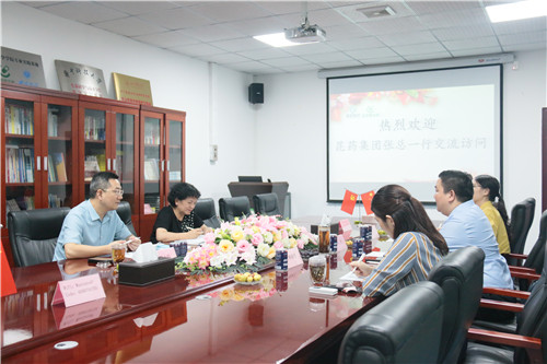 威斯腾生物热烈欢迎昆药集团张总一行来我司交流访问