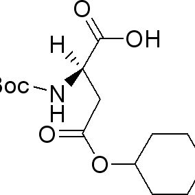 112898-18-7/	 N-叔丁氧羰酰基-D-天冬氨酸4-环己酯,	98%