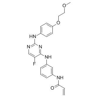 1202757-89-8/ N-[3-[[5-氟-2-[[4-(2-甲氧基乙氧基)苯基]氨基]-4-嘧啶基]氨基]苯基]-2-丙烯酰.98%