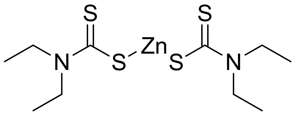 14324-55-1/二乙基二硫代氨基甲酸锌 .	98%