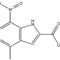 289483-79-0/	 4-甲基-7-硝基-1H-吲哚-2-羧酸 ,	98%