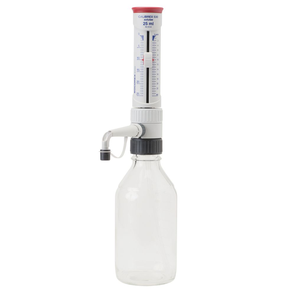 SOCOREX 530无机型瓶口分液器 2.5-25mL