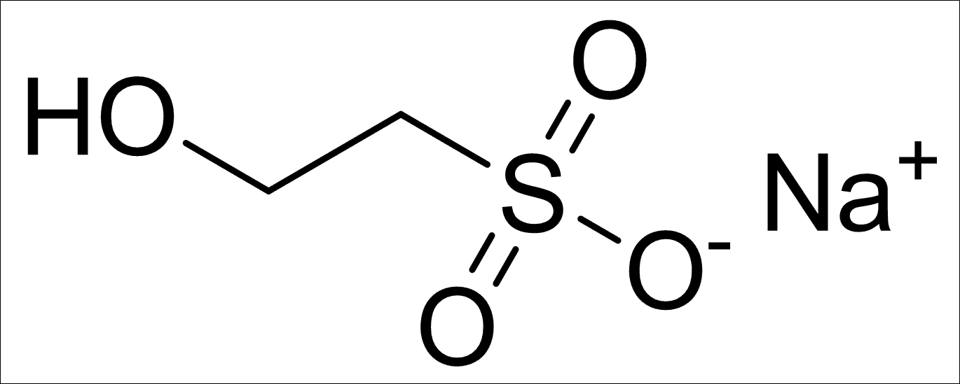 1562-00-1/	 2-羟基乙基磺酸钠 ,	98%