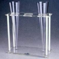 一次性无菌锥形瓶，带档板的底，通气盖，PETG，高密度聚乙烯