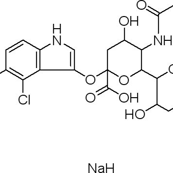 160369-85-7/5-溴-4-氯-3-吲哚-α-D-N-乙酰神经氨酸钠盐,98%