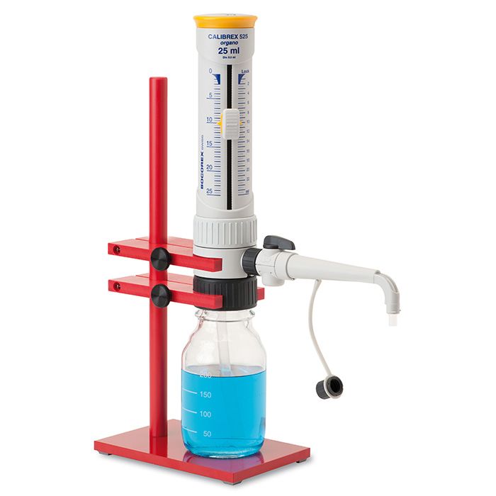SOCOREX 520数字型瓶口配液器支架 非规则试剂瓶 不含管路 适用于100ml分液器