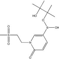 1083168-89-1/1-(2-甲砜基乙基)-6-氧代-1,6-二氢吡啶-3-硼酸频哪醇酯 ,	≥95%