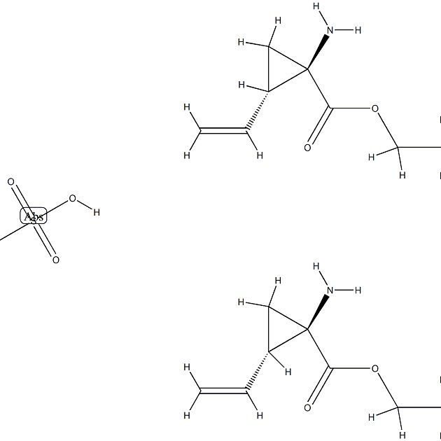 1173807-85-6/(1R,2S)-1-氨基-2-乙烯基环丙羧酸乙酯半硫酸盐