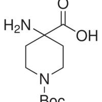 183673-7/1-4	 N-Boc-4-氨基啶-4-羧酸,	98%