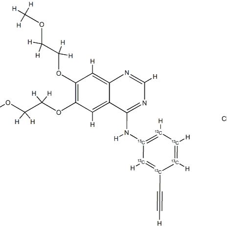 1210610-07-3/	 Erlotinib 13C6 HC,	分析标准品,