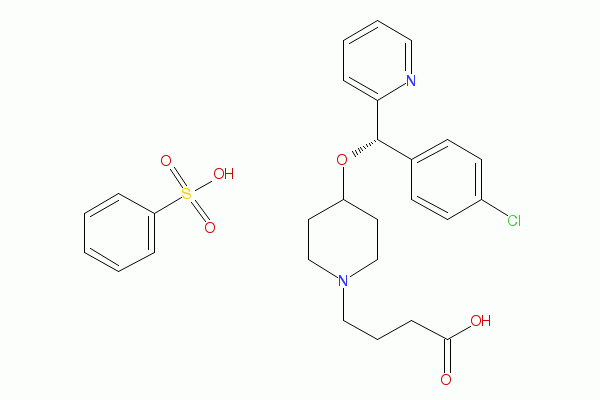 190786-44-8/	 苯磺酸贝托司汀,	98%