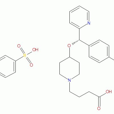 190786-44-8/	 苯磺酸贝托司汀,	98%