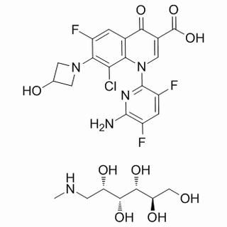 352458-37-8/	 德拉沙星N-甲基葡萄糖胺盐 ,	98%