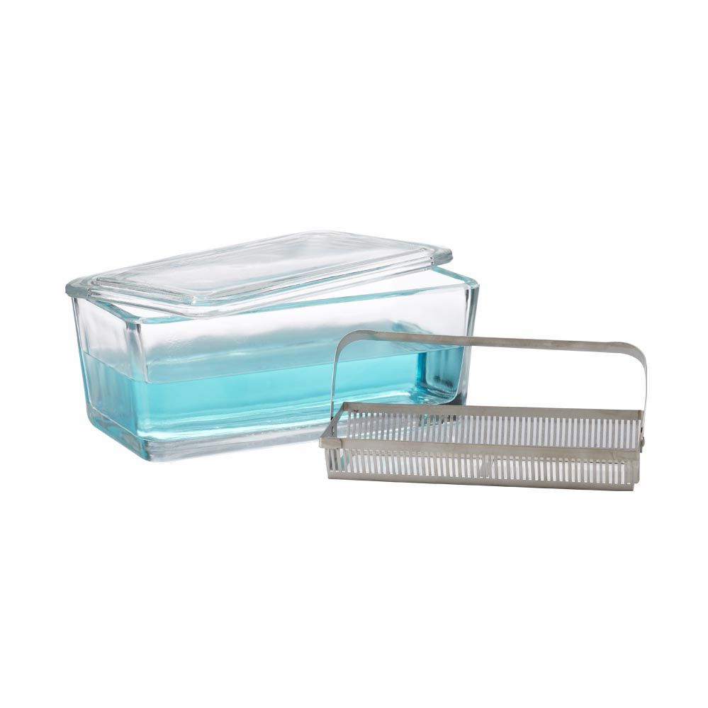 WHEATON 染色皿，50 个滑槽单元