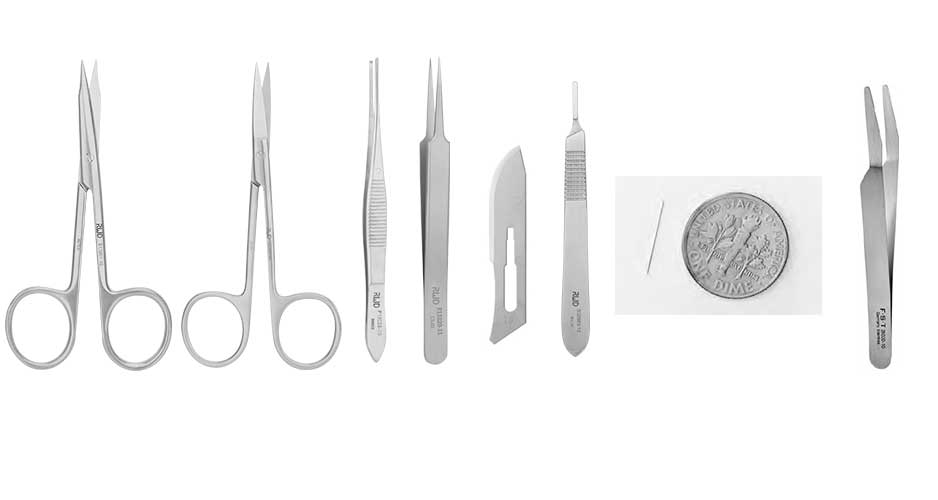 模式动物解剖类手术器械怎么选?整体解决方案来了!