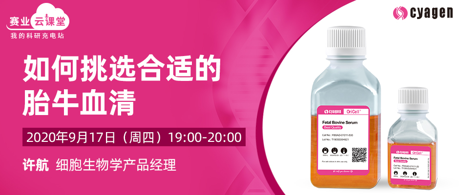 胎牛血清的挑选方法