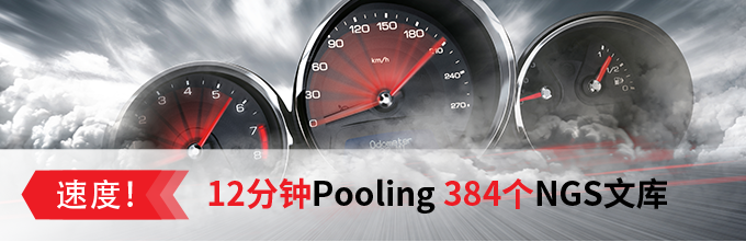 速度！12分钟Pooling 384个NGS文库