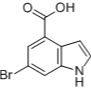 898746-91-3/ 6-溴-1H-吲哚-4-羧酸,95%