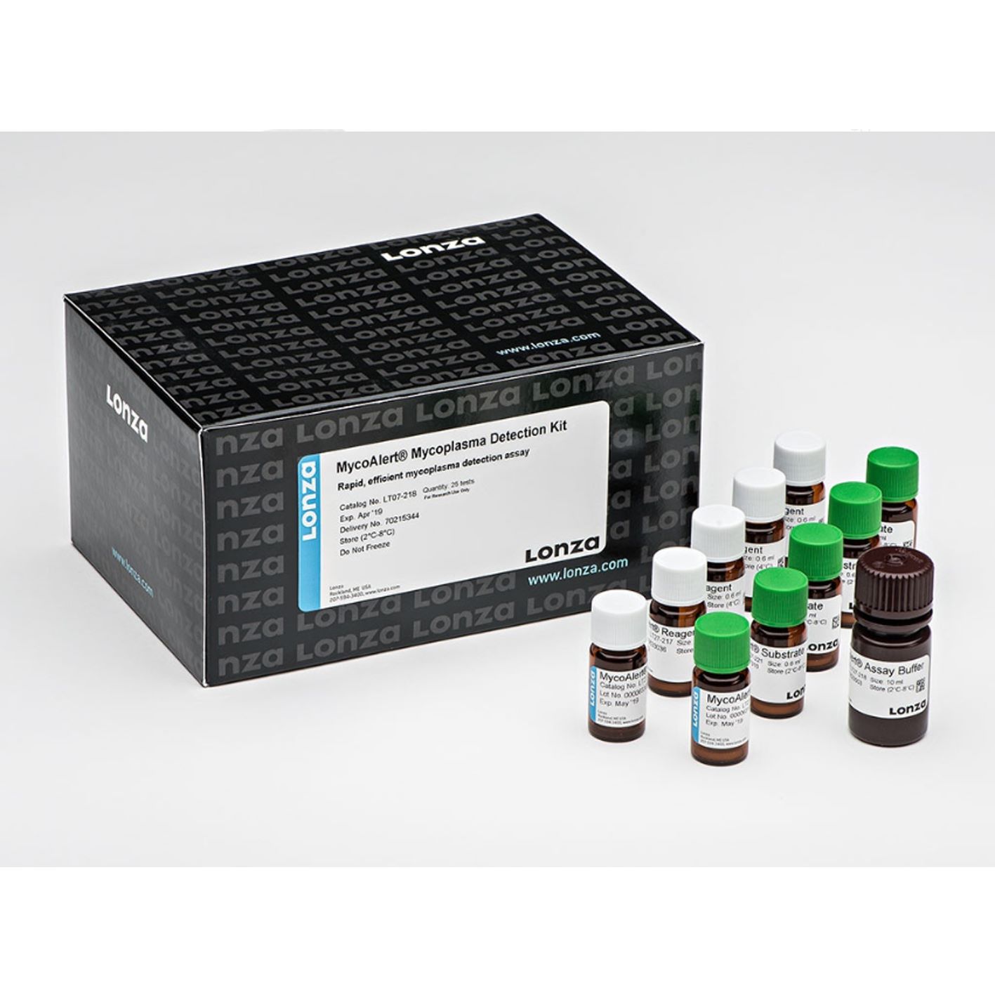 LONZA LT07-218 MycoAlertTM Mycoplasma Detection Kit支原体检测试剂盒