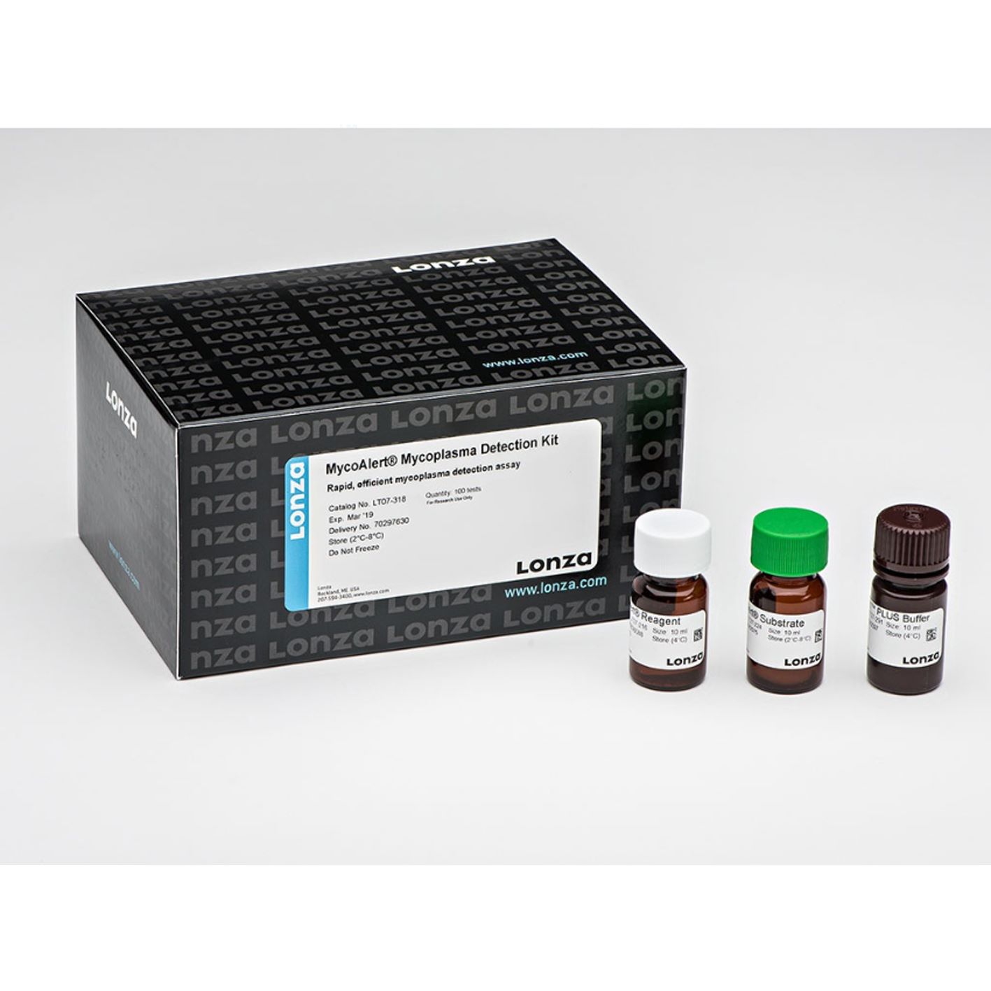 LONZA LT07-318 MycoAlertTM MycoplasmaDetection Kit (100 Tests)支原体检测试剂盒