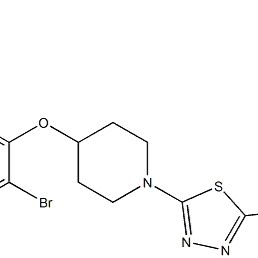 1030613-24-1/5-(5-(4-(2-溴-5-氟氧基)啶-1)-1,3,4-噻二唑-2)-1H-四氮唑酸乙酯