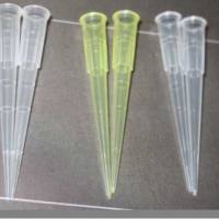 200ul加长型无DNA酶无热源黄吸头10ul无色