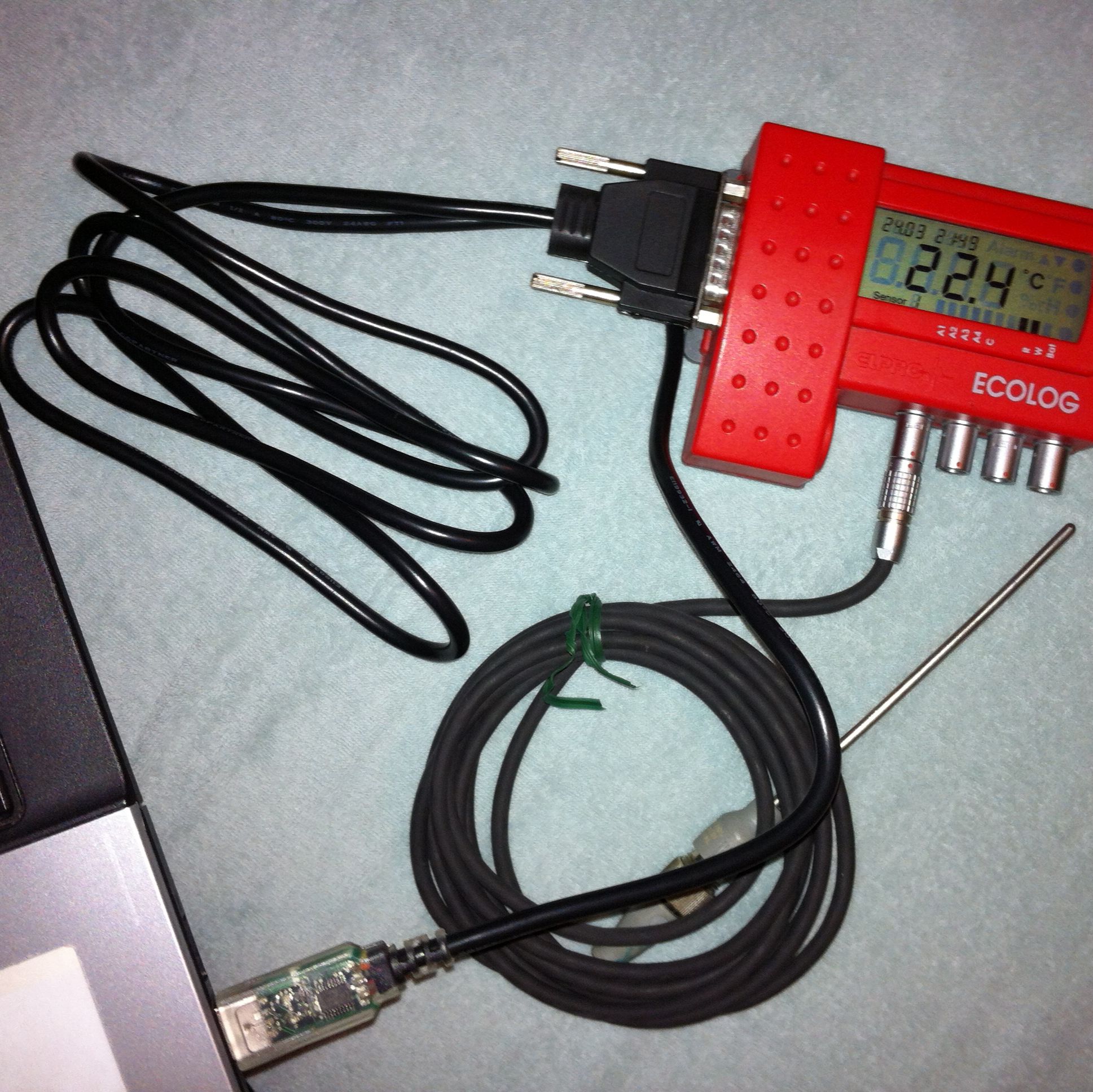 ECOLOG記錄儀USB數據線2318-USB