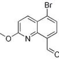 885687-82-1/5-溴-2-甲氧基啉-8-甲醛,	95%