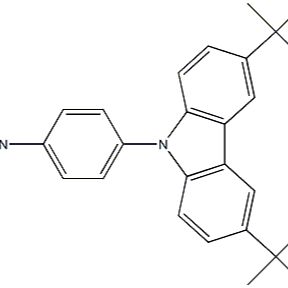 255829-30-2/ 9-(4-苯胺基)-3,6-二叔丁基咔,98.00%
