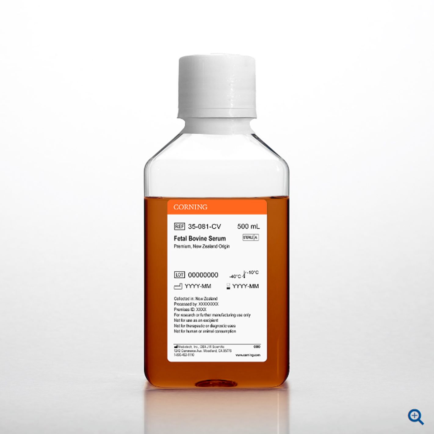 Corning 35-076-CV Fetal Bovine Serum, Australia Source澳洲胎牛血清