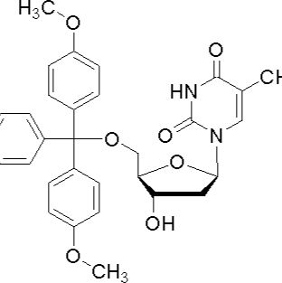 40615-39-2/ 5′-O-(4,4′-二甲氧基三苯甲基)胸苷,98%