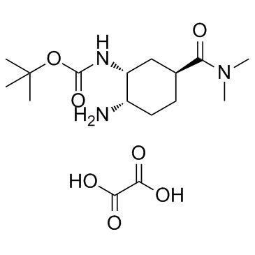 1210348-34-7/	 tert-Butyl[(1R,2S,5S)-2-amino-5-[(dimethylamino)carbonyl]cyclohexyl]carbamate oxalate ,	98%