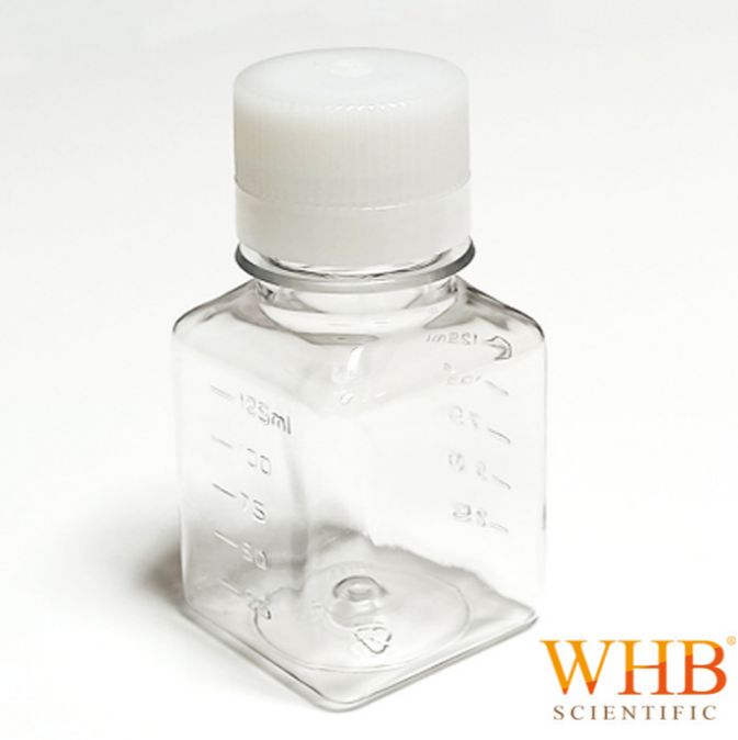 WHB 50/60ml 方形培养基瓶，耐低温-187℃，灭菌