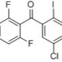 869365-9/7-9	 (5-CHLORO-2-IODOPHENYL) 2,6-DIFLUOROPHENYL METHANO ,	98%