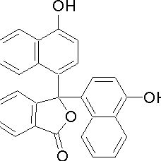596-01-0/	 α-萘酚酞 ,	指示剂级