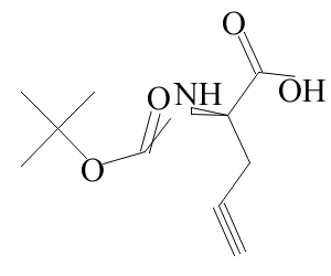63039-46-3/	 BOC-D-炔丙基甘氨酸,	95%