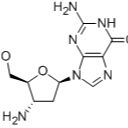 66323-49-7/	 3'-氨基-2',3'-双脱氧鸟苷 ,	99%
