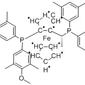 849924-45-4/ (2R)-1-[(1R)-1-[双(3,5-二甲苯基)膦]乙基]-2-[双(4-甲氧基-3,5-二甲基)膦]二茂铁(符合 CAS 标准) ,97%
