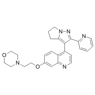 700874-71-1/ 4-[5,6-二氢-2-(2-吡啶基)-4H-咯并[1,2-b]吡唑-3-基]-7-[2-(4-吗啉基)乙氧基]喹,≥99%