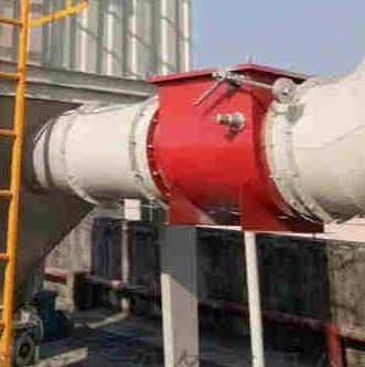 粉尘管道口隔爆阀