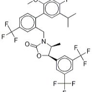 1061715-90-9/4S,5R)-5-[3,5-二(三氟甲基)苯基]-3-[[4'-氟-2'-(三氘甲氧基)-5'-(异丙基)-4-(三氟甲基)[1,1'-联]-2-基]甲基]-4-甲基-2-恶唑烷酮