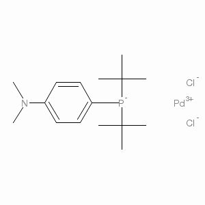 887919-35-9/ 二氯双[二叔丁基-(4-二甲基氨基基)膦]钯(II),98%，Pd 15%