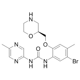 911222-45-2/ N-[5-溴-4-甲基-2-[(2S)-2-吗啉甲氧基]苯基]-N'-(5-甲基-2-吡嗪基)脲 ,≥98%
