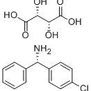 163837-57-8/(-)-4-氯-ALPHA-苯基苯甲左旋酒石酸盐