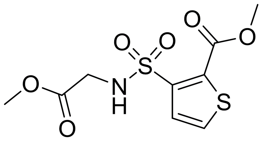 106820-63-7/	 3-磺酰氨基乙酸甲酯-2-噻吩甲